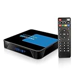 Smart TV Box Android TV Box 10.0 4 GB RAM / 32 GB ROM 3D hohe Auflösung 4K X5 Streaming TV Box RK3318 CPU TV Boxen, unterstützt 2.4G/5.0GHz Wifi, Bluetooth 4.1 und 100M E