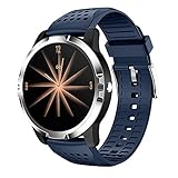 XYZK G03 Herren Smart Watch EKG PPG Blutdruck Pulsmesser Sport Timing Herren Fitness Tracker Damenuhr für Android IOS(E)