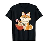 Ramen Shiba Inu Japan Hund Nudelsuppe Spruch Geschenk T-S