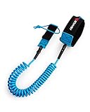 Abahub SUP Leash, Sup Zubehör, Surfboard Leash Board Sup Sicherheitsleine, 10ft Blau 7 mm Leash für Erw