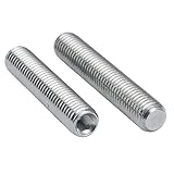 SCREWFRESH® Gewindestifte mit Innensechskant und Kegelkuppe DIN 913 M2,5x4 mm (100 Stück) Edelstahl A2 V2A Gewindestift Gewindeschrauben Madenschrauben Schraub