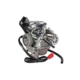 Carburetor Ersatz Für GY6 V& ergaser 24mm PD24J V& ergaser Für 4- Takt GY6 125ccm 150ccm 152 157 QMI QMJ Motor Motorrad ATV Quad Go Kart Moped S&C