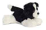 Aurora, 31717, Mini Flopsie Cami Border Collie, 20cm, Plüschtier, schwarz/weiß