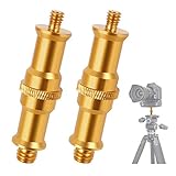 2Pcs Kamera Konverter Schraube Kamera Stativ Gewinde 1/4' auf 3/8' Schraube Kamera Schraube Stativadapter für Kugelkopf Stativ Einb