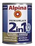 ALPINA 2in1 Buntlack & Grundierung 500 ml Enzianblau RAL 5010, g