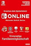 Nintendo Switch Online Mitgliedschaft - 12 Monate Familienmitgliedschaft | Switch - Download C