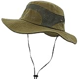 JAOAJ Outdoor Fischerhut Anglerhut,Safari Hut Faltbar Wanderhut,Sonnenhut Herren Damen UV Schutz,Campinghut G