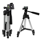 Navitech Dreibeinstativ für DSLR-Kamera, leicht, Aluminium, kompatibel mit Panasonic Lumix DMC-TZ58
