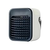 XTENG Tragbarer Klimaanlagen-Lüfter, Sprühfächer Mit Griff Nachtlicht Stummstäubig, Geeignet Für Zuhause, Büro, Schlafzimmer, B