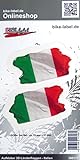 BIKE-label 300117N 3D Aufkleber Länder Flaggen Italien Italy 2 Stck je 70 x 37