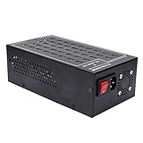 Weikeya USB-Ladegerät, praktische Super Compact 60A Aluminiumlegierung 200W für HD-200W-42T mit 4 Gummimatten-Telefonzubehö