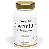 jungold Spermidin Premium. 3,0 mg natürliches Spermidine in nur 2 Kapseln täglich für ihre Ergänzung. 100% glutenfrei und vegan - laborgeprüfte Qualität - jungold Ö