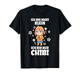 Damen Ich bin Chibi Cosplay Manga Merch Otaku Geschenk Anime T-S