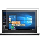 Vaxson Anti Spy Schutzfolie, kompatibel mit Dell Inspiron 15 5000 (5559) 15.6', Displayschutzfolie Privatsphäre Schützen Bildschirmschutz [nicht Panzerglas ] N