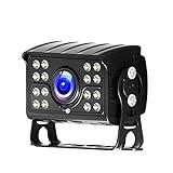 YunLeizi 1080P Wireless Backup Kamera Nachtsicht Wasserdicht 16 LEDs Monitor für LKW