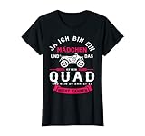 Damen Quad ATV Biker Bike Geschenk T-S