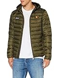 ellesse Herren Lombardy Padded Jacket Mantel, Kaki, XL