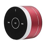 Weikeya Einfach zu Verbinden Musik Lautsprecher, Mini Lautsprecher ≤2 Std Geladen Zeit A2 1200mah(Enthalten) Metall zum Speicher Karte/AUX