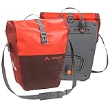 VAUDE 12805 Aqua Back Fahrrad Tasche – wasserdichte Gepäckträger Tasche im praktischen 2er Set – Fahrradtasche aus robustem & PVC-freiem Planenmaterial – Made in Germany