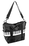 Notentasche Tastatur - schönes Geschenk für Klaviersp
