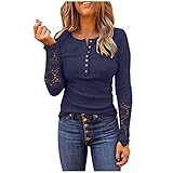 Damen Bekleidung Herbst Pullover mit Kragen Oversize-Kleid sexy Pullover Damen Pullover bunt Damen cordbluse Tshirt Damen Langarm locker damensweatshirt Langarm t Shirt g