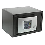 BURG-WÄCHTER Möbeltresor mit elektronischem Zahlenschloss, Wand- und Bodenbefestigung, PointSafe P 1 E, Schw