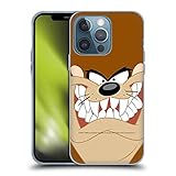 Head Case Designs Offiziell Offizielle Looney Tunes Tasmanian Teufel Volles Gesicht Soft Gel Handyhülle Hülle kompatibel mit Apple iPhone 13