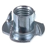 SECCARO Einschlagmutter M10, 13 mm Länge, Stahl verzinkt, 20 Stück