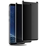 Samsung Galaxy S8 Plus gehärtetem Glas Displayschutzfolie, Aikin Screen [Full Deckung] [3D Gebogene Kante], kratzfest, keine Fingerabdrücke, blasenfrei für S8 Plus, Tempered Glass Black 2Pack