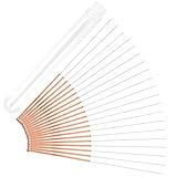 3D Drucker Düsen Reinigungsnadel 20 Stück Edelstahl 3D Drucker Düsen Nadel 0,4mm Nozzle Reinigungsnadel 3D Drucker Extrucker Nadel 3D Drucker Düsenreinigungsnadeln Set Nur Kompatibel mit MK8 MK10 E3D