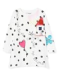 Desigual Girls TS_Maryland T-Shirt, White, 5/6