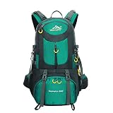 JSX Wanderrucksack mit 50 l großem Fassungsvermögen, wasserdicht, für Camping, Wandern, Bergsteigen, 5 Farben, geeignet für Männer und Frauen,