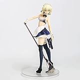 Destiny / Saber 9 4 Zoll MAILTOT Bad Frauenzimmer Schwarz Modell Charakter D Anime Figur PVC Mädchen Sexy Garage Kits Toys Erwachsene Sammlung Favorite Puppe Kollektion Geschenk Dek