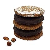 Lebkuchen - glutenfrei - original Nürnberger Elisen-Lebkuchen - Gemischt - ohne Mehl - handgefertigte Qualität - prämierte Meisterhändler-Manufaktur (Lebkuchen 'Gemischt', 350 Gramm)