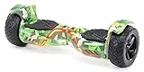 Robway X2 Hoverboard - Das Original - Offroad Edition - Samsung Marken Akku - Self Balance - Bluetooth Lautsprecher - 700 Watt Motor - App - Led (X2 Woodland Camo, Offroad)