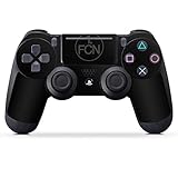 DeinDesign Skin kompatibel mit Sony Playstation 4 PS4 Slim Controller Folie Sticker Logo 1. FCN 1. FC Nürnberg