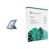 Microsoft Surface Pro 7+, 12,3 Zoll 2-in-1 Tablet (11. Gen. Intel Core i5, 8GB RAM, 1 + Microsoft Office 365 Family | Box