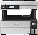 Epson EcoTank ET-5150 3-in-1 Tinten-Multifunktionsgerät (Kopierer, Scanner, Drucker, A4, ADF, Duplex, WiFi, Ethernet, Display, USB 2.0), großer Tintentank, hohe Reichweite, niedrige Seitenk