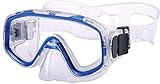 Aquazon Kinder Taucherbrille, Tauchmaske, Tauchermaske Fun, für 3-7 Jahre, blau transp