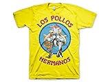 Breaking Bath - Los Pollos Hermanos Männer T-Shirt Unisex Gelb - Merchandise Fernsehen - L - Hyb