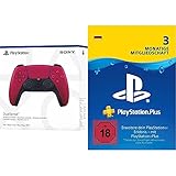 Sony PlayStation®5 - DualSense™ Wireless Controller Cosmic Red & PlayStation Plus Mitgliedschaft | 3 Monate | deutsches Konto | PS5/PS4 Download C