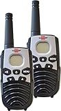 Brennenstuhl PMR Walkie Talkie TRX 3500 / Funkgeräte Set mit 5km Reichweite (mit 2 Mobilgeräten, 8 Kanälen und LCD-Display) schw