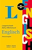 Langenscheidt Abitur-Wörterbuch Englisch: Englisch-Deutsch / Deutsch-Englisch - mit Wörterbuch-App