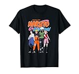 Naruto Shippuden Team 7 mit Naruto Logo T-S