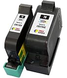 TONER EXPERTE® 2er Set Druckerpatronen kompatibel für 15 78 C6615DE C6578AE PSC 2120 700 720 750 760 900 950 Officejet 5110 V30 V40 V45 Deskjet 3810 3820 815c 916c 920c 940c 948c | hohe Kap