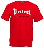 Union Herren T-Shirt You`ll Never Walk Alone Shirt S-XXXL Rot L