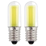 Kühlschrankglühbirne, ZSZT E14 LED 3W (25W Halogen Birne gleichwertig) 220-240V 6000K Weiß, Wasserdichtes Design, Schraubbirne, 2er-Pack