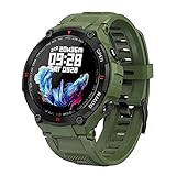 Smart Watch Sleep Tracking Digital Watch.Smart Uhr Wasserdichte Sportuhr mit Herzfrequenz Fitness Tracker Bluetooth Call Full Touch Screen für Android ios grü
