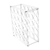 oshhni Clear Vinyl Rollen Halter Organizer Schmuck Diamant Malerei Zubehör Aufbewahrung Regal Band Geschenk Papier Acryl fü