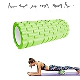 Foam Roller Faszienrolle - Schaumstoffrolle - Fitness Massagerolle fur Triggerpunkt-Massage in Rücken, Nacken, Beine beim Faszientraining mit der Gymnastikrolle für Männer Frauen (RM2070)